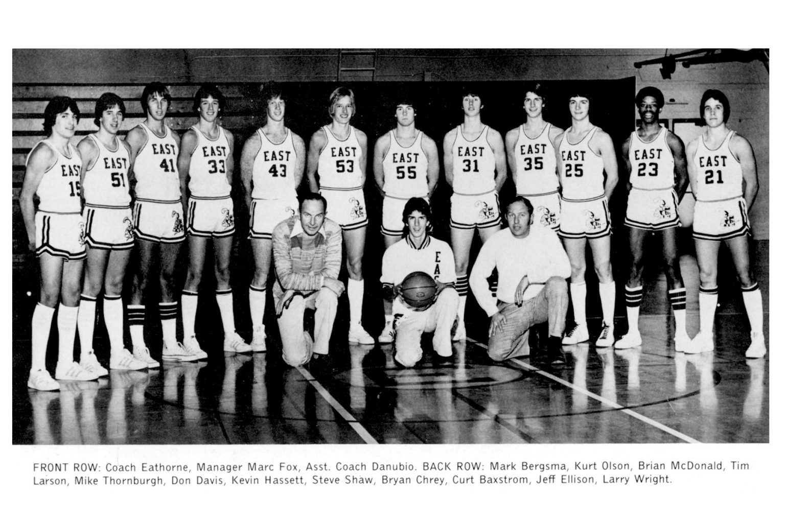 1978 East High Basketball